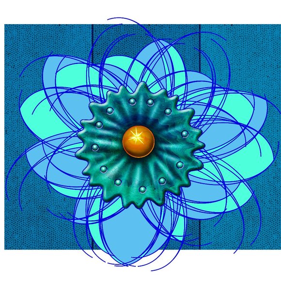 "Glass Flower" - Picture 1 of 1